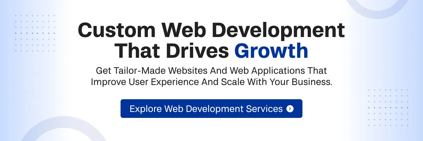 WRTeam Web Development Services Banner Image